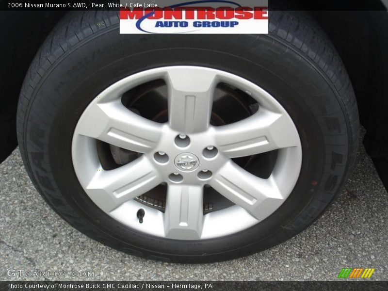 Pearl White / Cafe Latte 2006 Nissan Murano S AWD