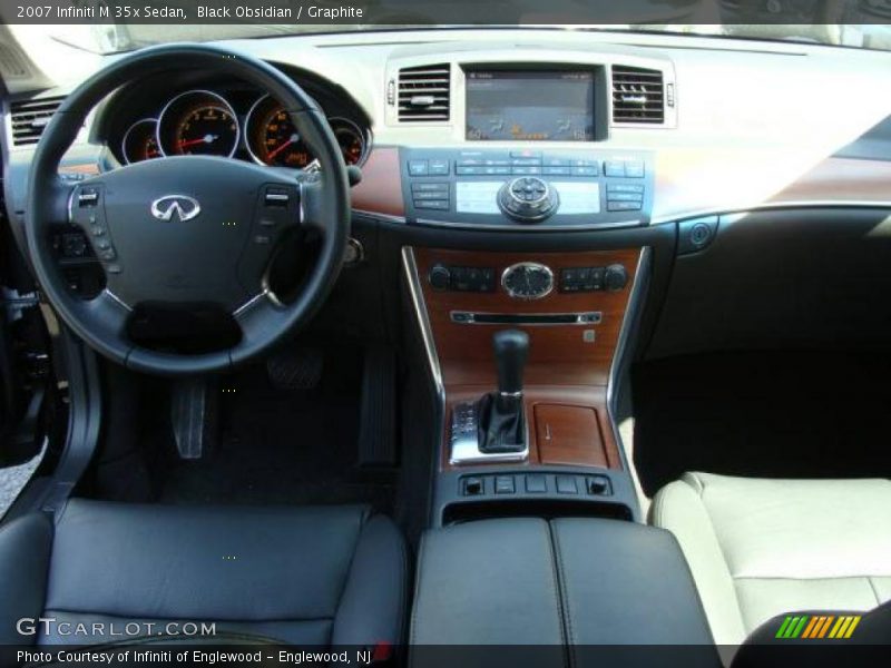 Black Obsidian / Graphite 2007 Infiniti M 35x Sedan
