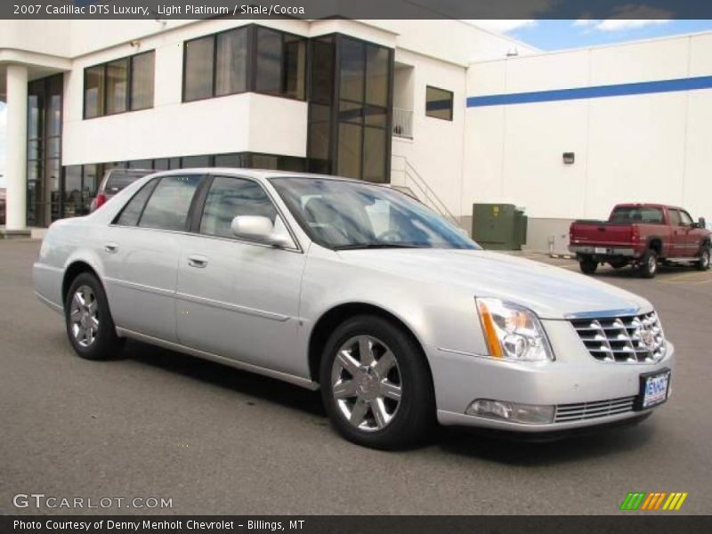 Light Platinum / Shale/Cocoa 2007 Cadillac DTS Luxury
