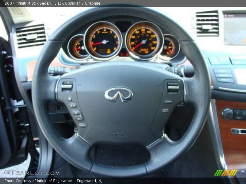 Black Obsidian / Graphite 2007 Infiniti M 35x Sedan
