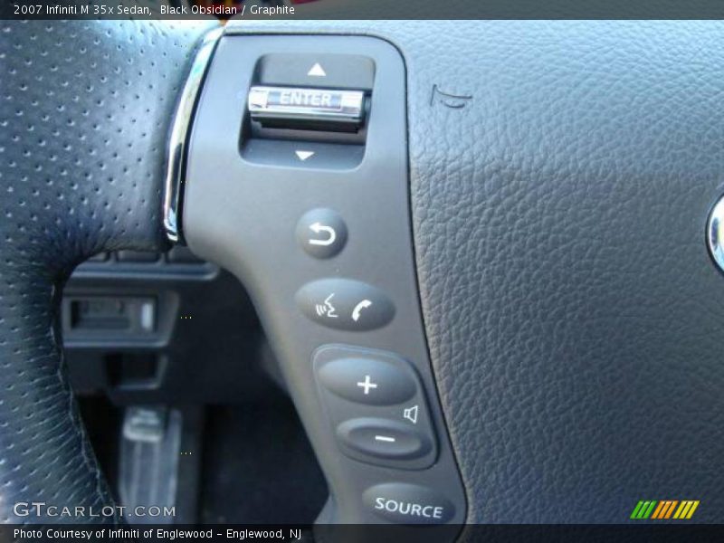 Black Obsidian / Graphite 2007 Infiniti M 35x Sedan