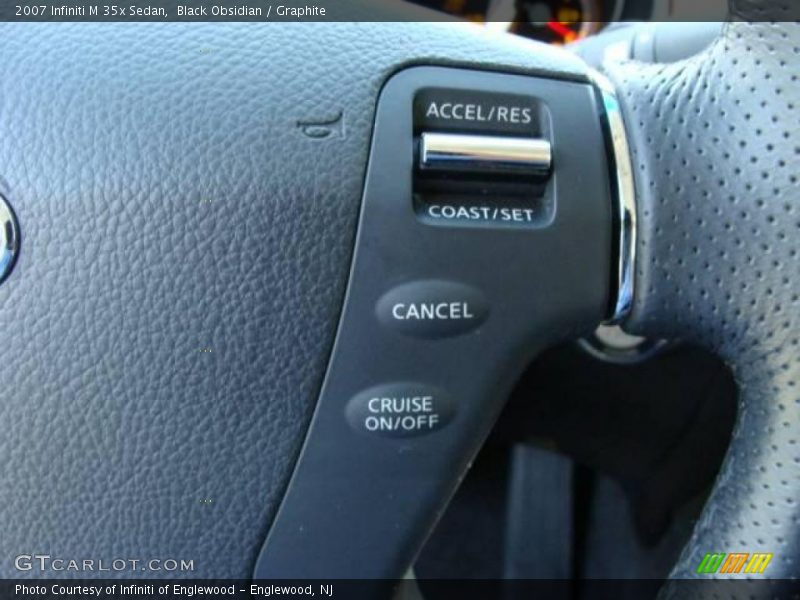 Black Obsidian / Graphite 2007 Infiniti M 35x Sedan