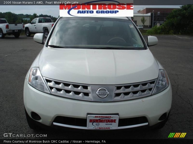 Pearl White / Cafe Latte 2006 Nissan Murano S AWD