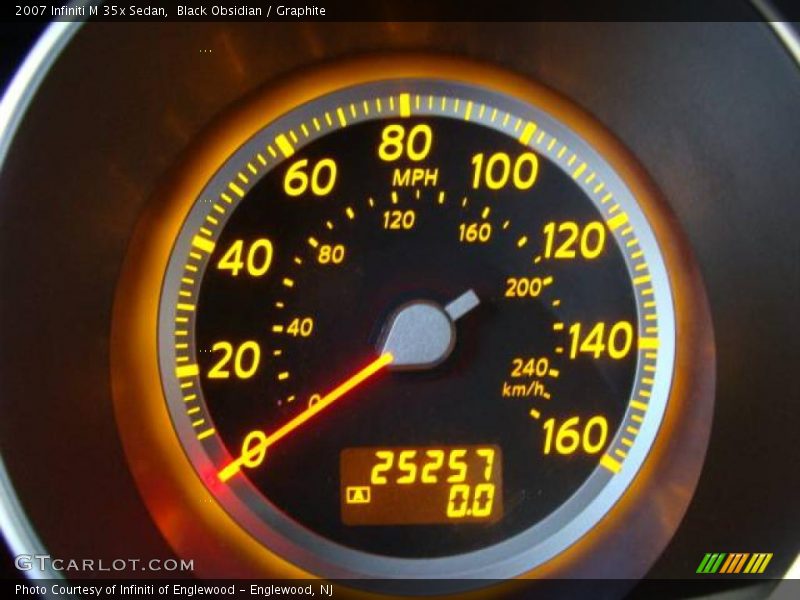 Black Obsidian / Graphite 2007 Infiniti M 35x Sedan