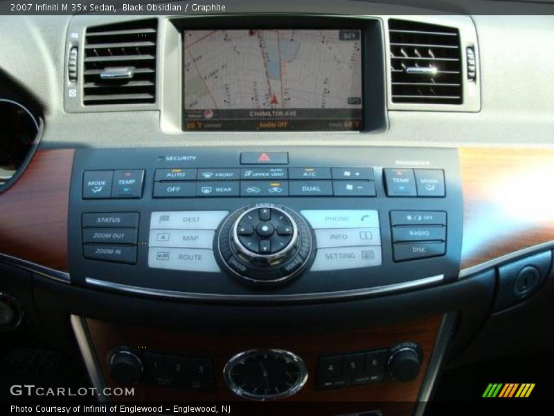 Black Obsidian / Graphite 2007 Infiniti M 35x Sedan