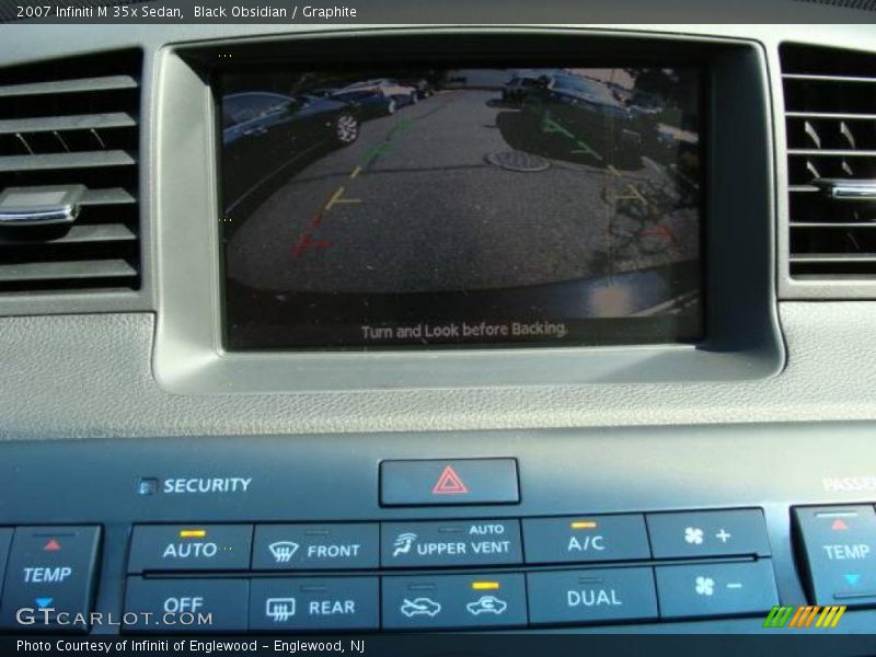 Black Obsidian / Graphite 2007 Infiniti M 35x Sedan