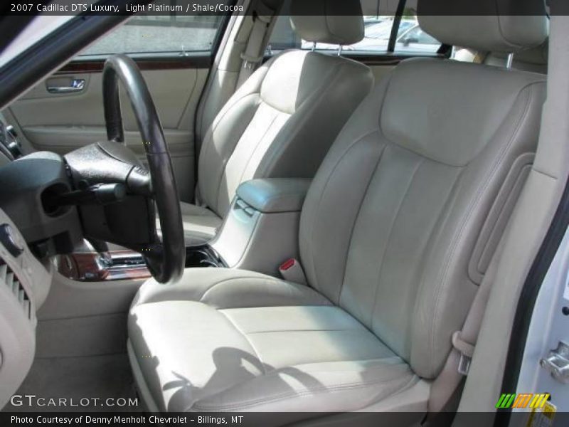 Light Platinum / Shale/Cocoa 2007 Cadillac DTS Luxury