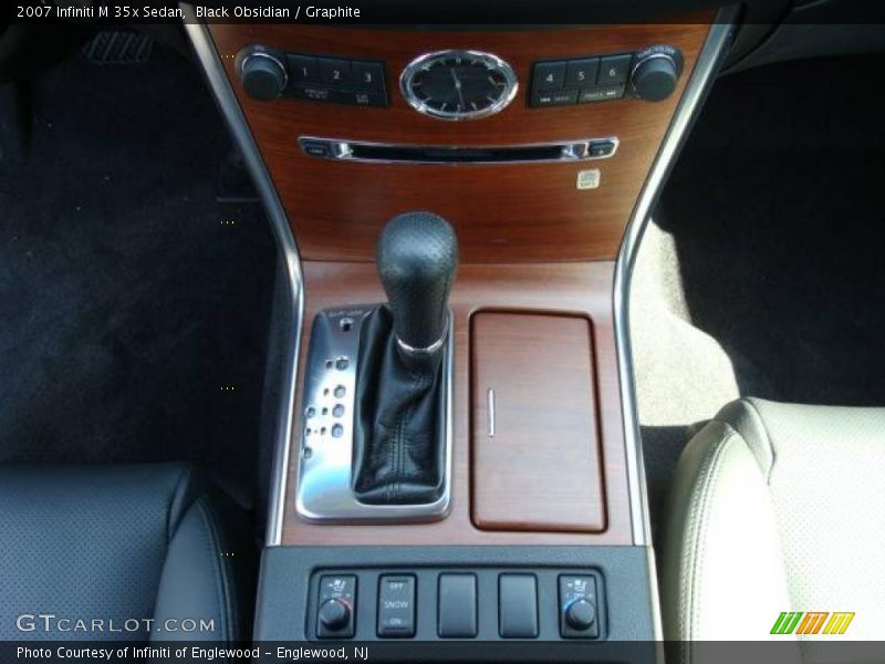 Black Obsidian / Graphite 2007 Infiniti M 35x Sedan
