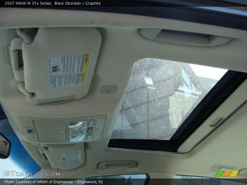 Black Obsidian / Graphite 2007 Infiniti M 35x Sedan