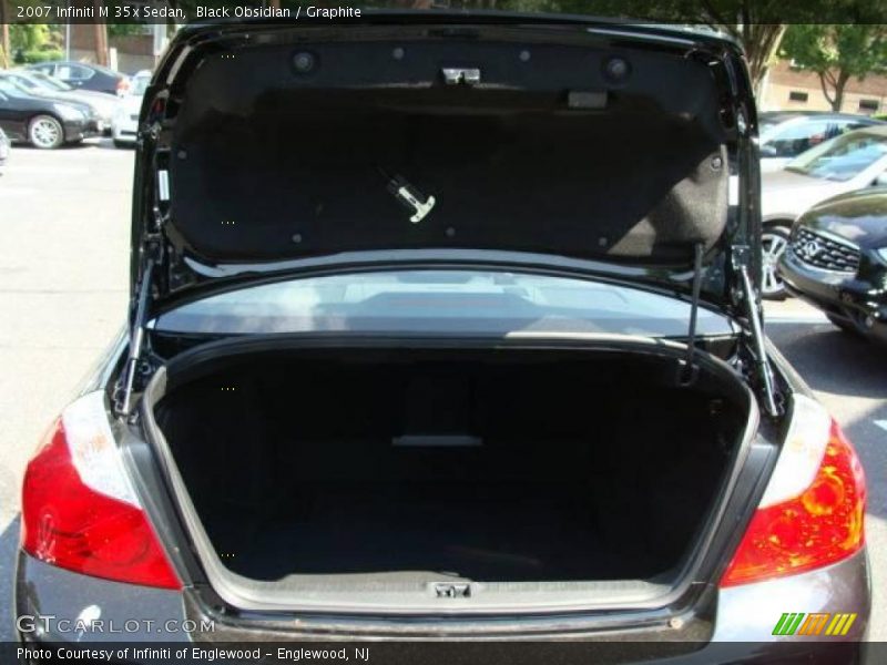 Black Obsidian / Graphite 2007 Infiniti M 35x Sedan