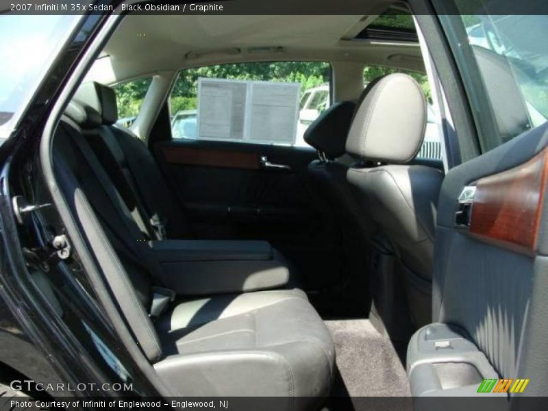 Black Obsidian / Graphite 2007 Infiniti M 35x Sedan