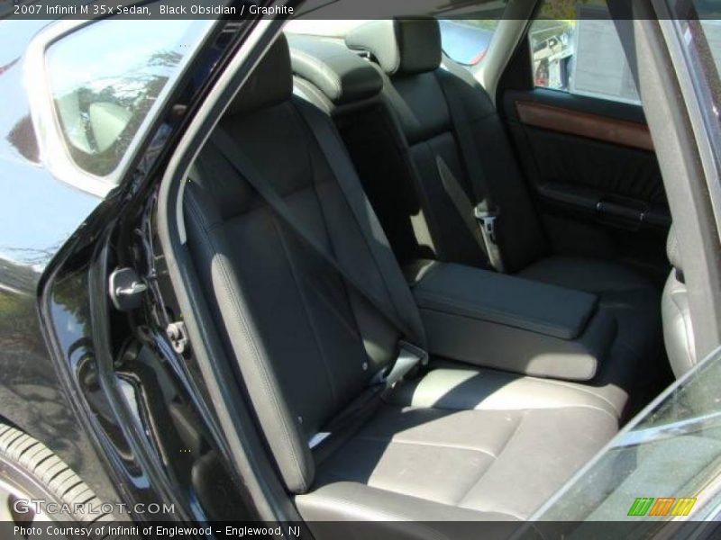 Black Obsidian / Graphite 2007 Infiniti M 35x Sedan