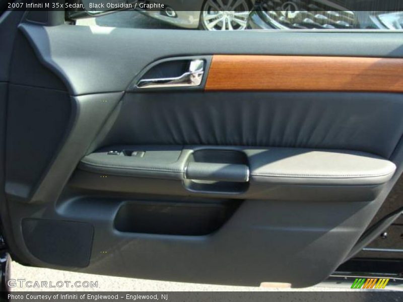 Black Obsidian / Graphite 2007 Infiniti M 35x Sedan