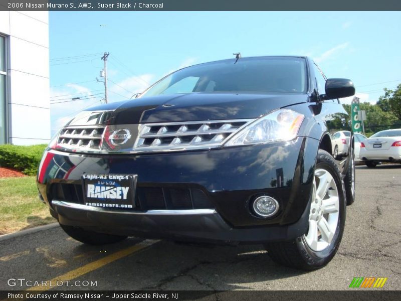 Super Black / Charcoal 2006 Nissan Murano SL AWD