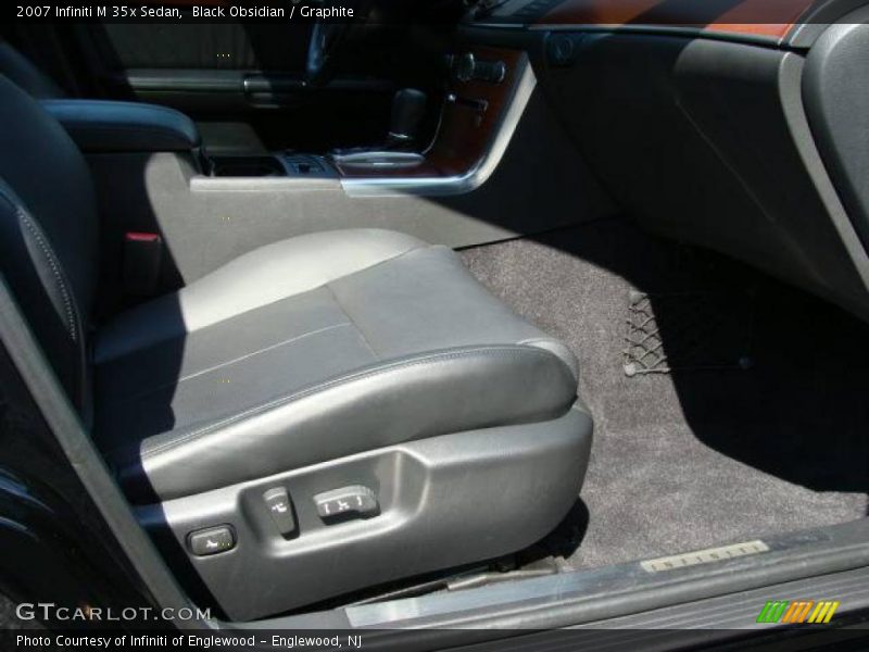 Black Obsidian / Graphite 2007 Infiniti M 35x Sedan