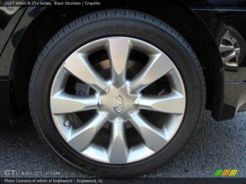 Black Obsidian / Graphite 2007 Infiniti M 35x Sedan