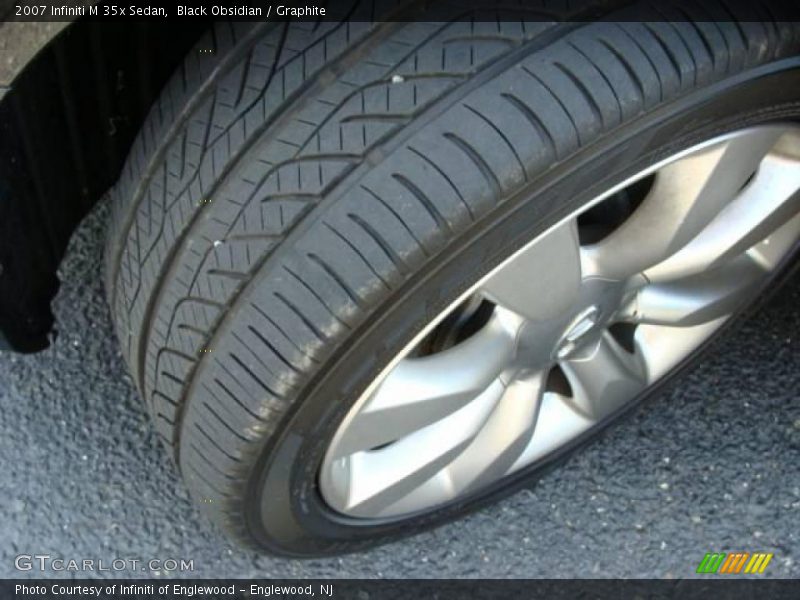 Black Obsidian / Graphite 2007 Infiniti M 35x Sedan