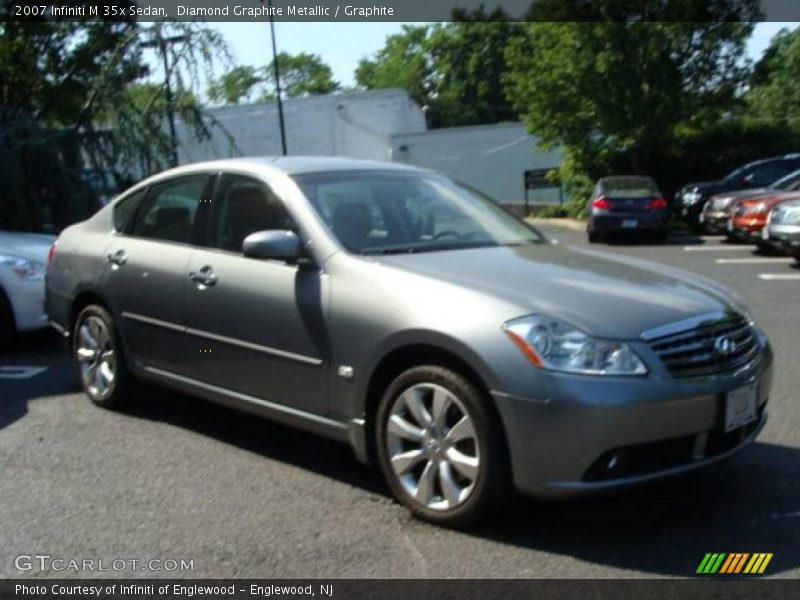 Diamond Graphite Metallic / Graphite 2007 Infiniti M 35x Sedan