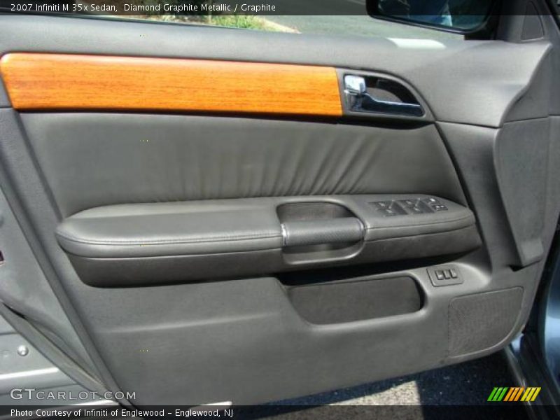 Diamond Graphite Metallic / Graphite 2007 Infiniti M 35x Sedan