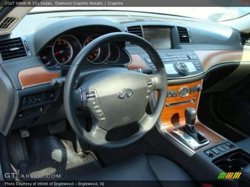 Diamond Graphite Metallic / Graphite 2007 Infiniti M 35x Sedan