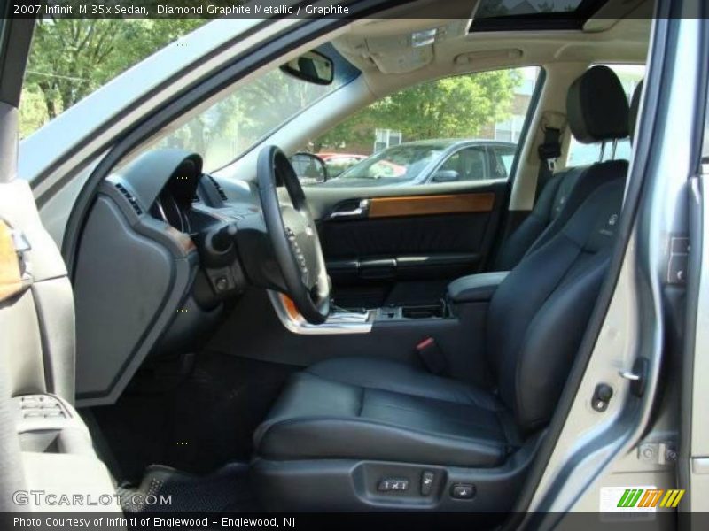 Diamond Graphite Metallic / Graphite 2007 Infiniti M 35x Sedan