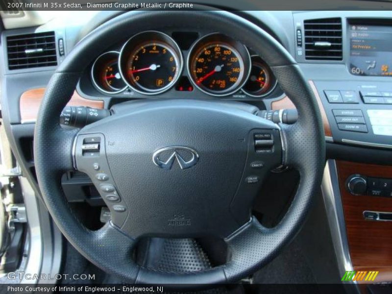 Diamond Graphite Metallic / Graphite 2007 Infiniti M 35x Sedan