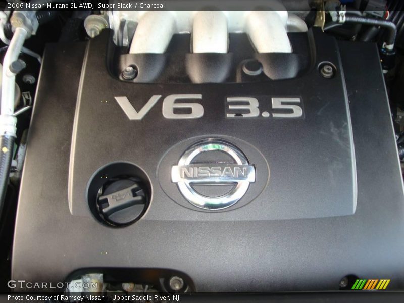 Super Black / Charcoal 2006 Nissan Murano SL AWD