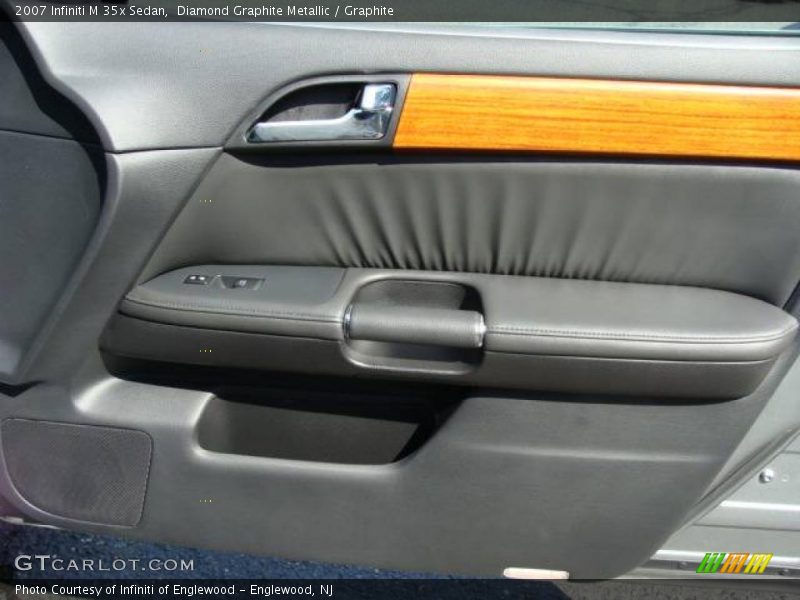 Diamond Graphite Metallic / Graphite 2007 Infiniti M 35x Sedan