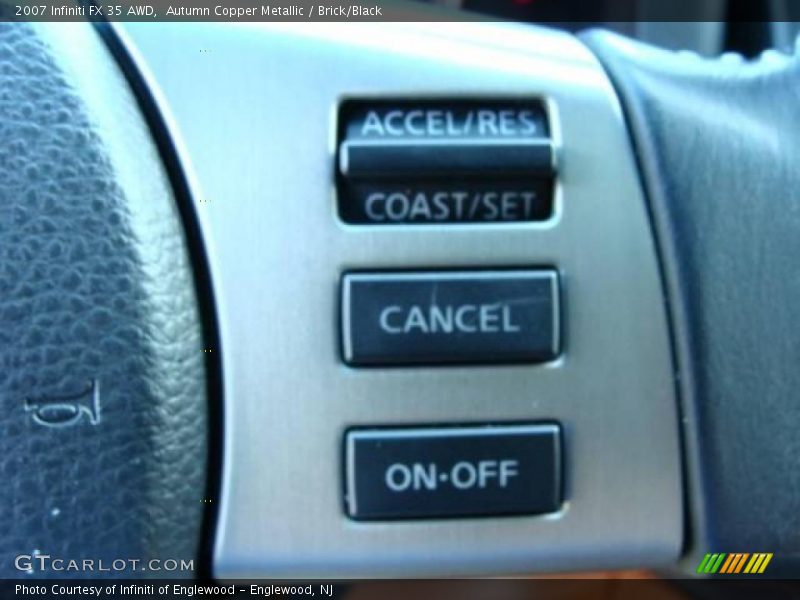 Autumn Copper Metallic / Brick/Black 2007 Infiniti FX 35 AWD