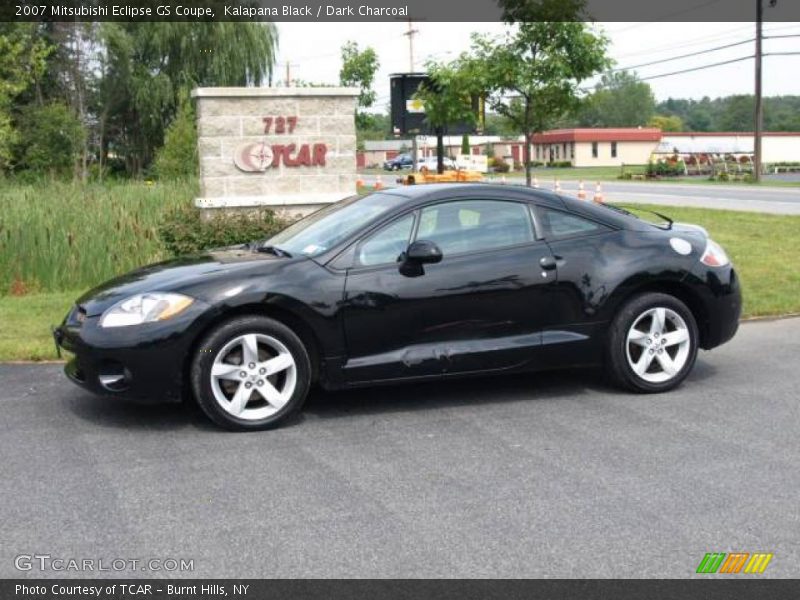 Kalapana Black / Dark Charcoal 2007 Mitsubishi Eclipse GS Coupe