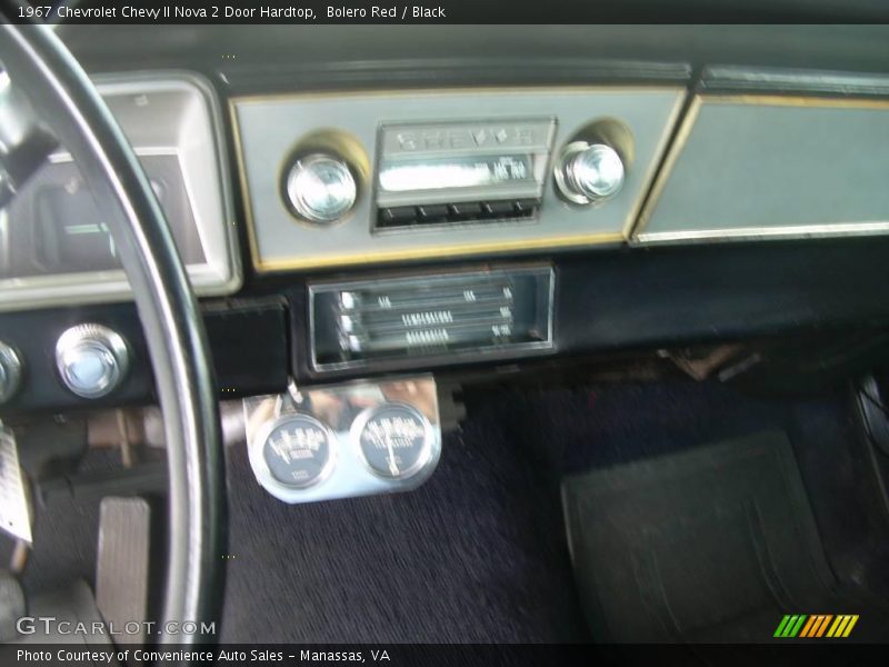 Bolero Red / Black 1967 Chevrolet Chevy II Nova 2 Door Hardtop