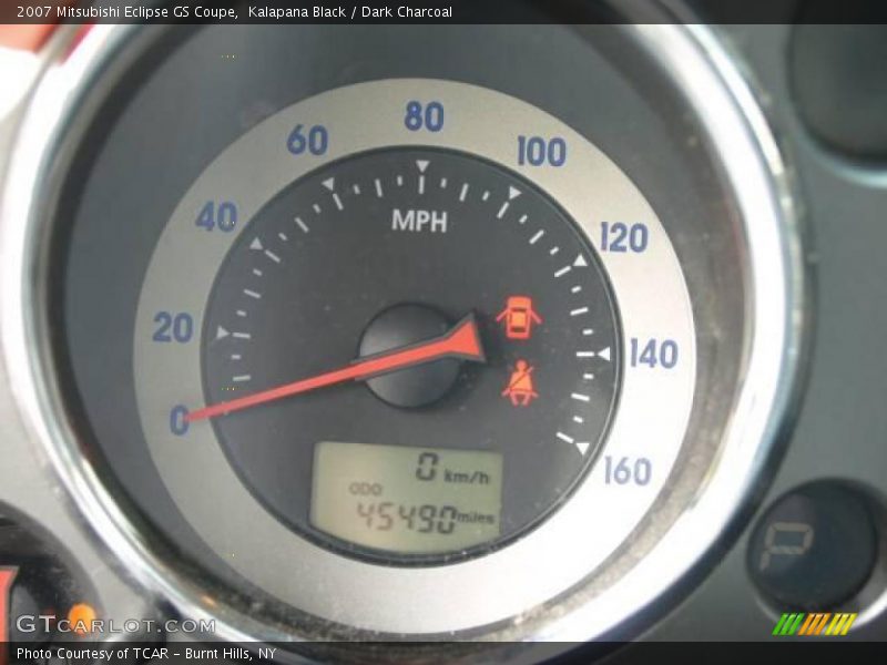 Kalapana Black / Dark Charcoal 2007 Mitsubishi Eclipse GS Coupe