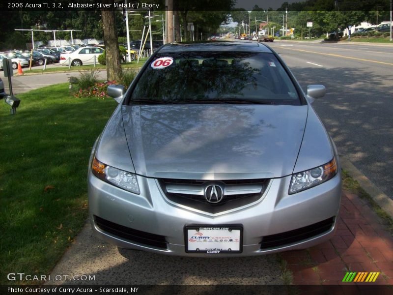 Alabaster Silver Metallic / Ebony 2006 Acura TL 3.2