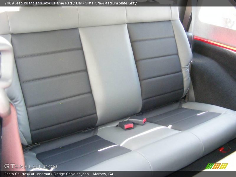 Flame Red / Dark Slate Gray/Medium Slate Gray 2009 Jeep Wrangler X 4x4