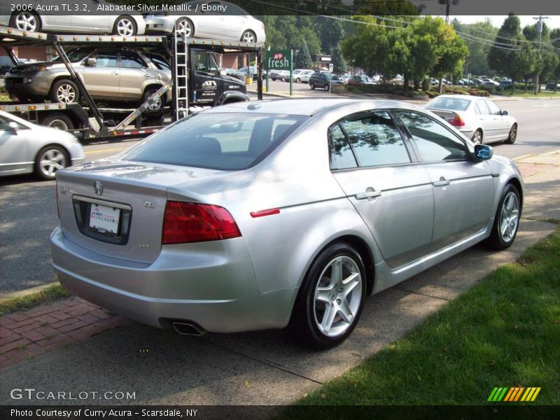 Alabaster Silver Metallic / Ebony 2006 Acura TL 3.2