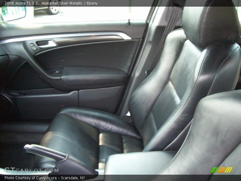 Alabaster Silver Metallic / Ebony 2006 Acura TL 3.2