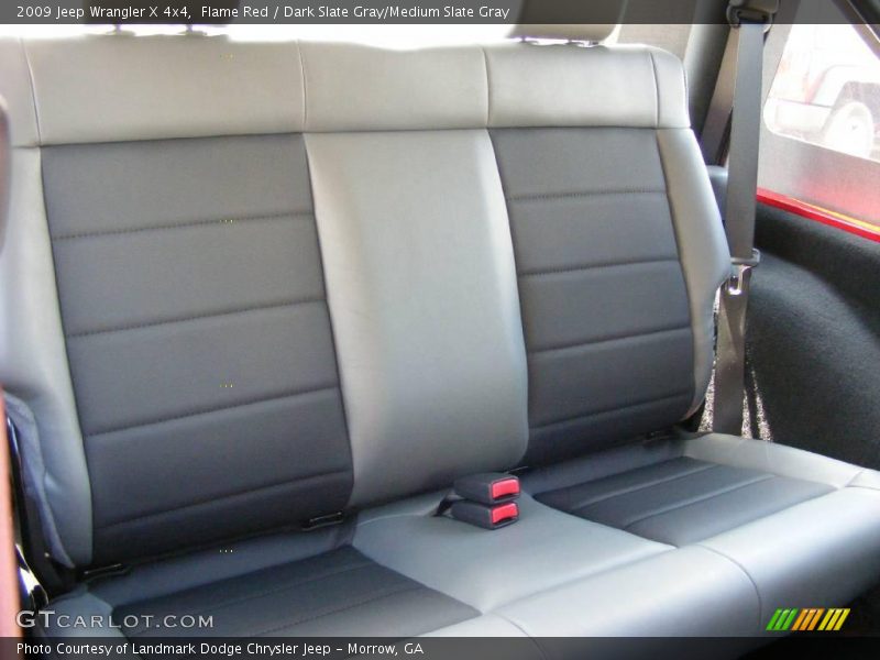 Flame Red / Dark Slate Gray/Medium Slate Gray 2009 Jeep Wrangler X 4x4