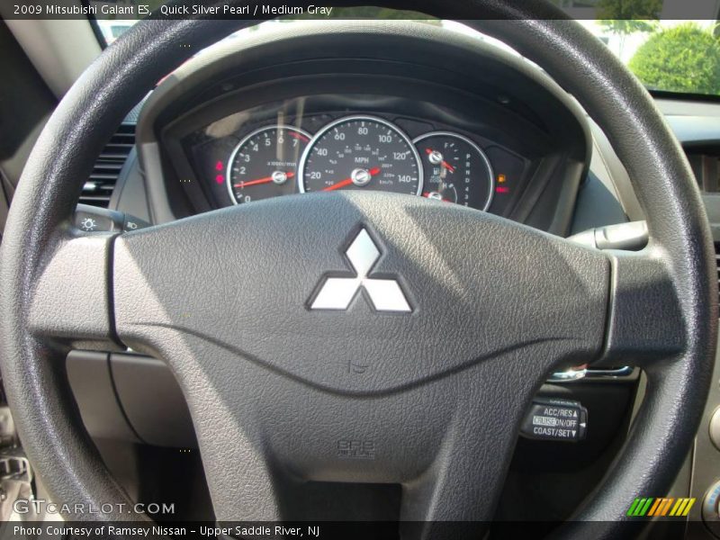 Quick Silver Pearl / Medium Gray 2009 Mitsubishi Galant ES