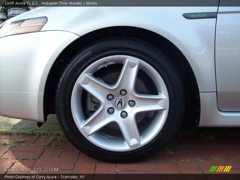 Alabaster Silver Metallic / Ebony 2006 Acura TL 3.2