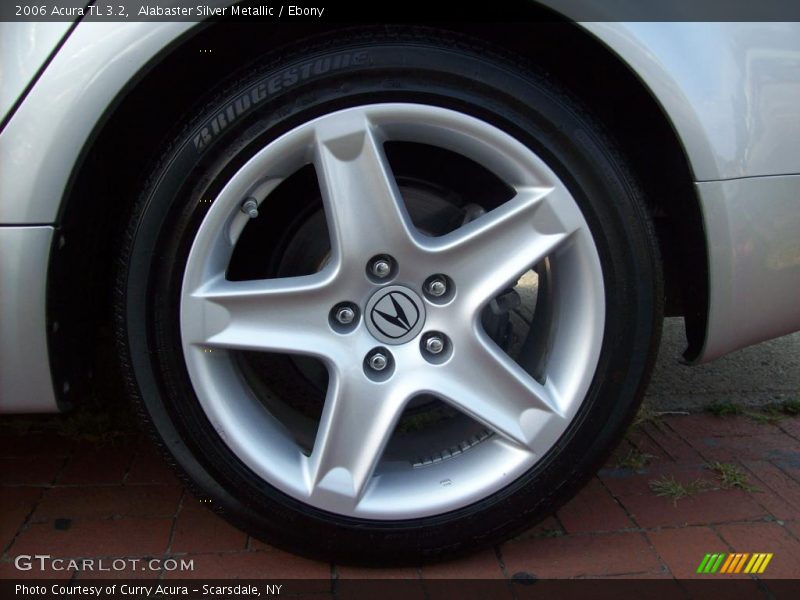Alabaster Silver Metallic / Ebony 2006 Acura TL 3.2