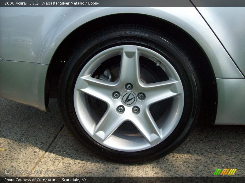 Alabaster Silver Metallic / Ebony 2006 Acura TL 3.2