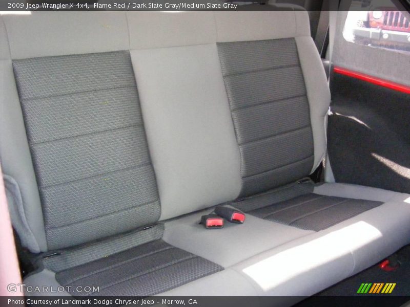 Flame Red / Dark Slate Gray/Medium Slate Gray 2009 Jeep Wrangler X 4x4