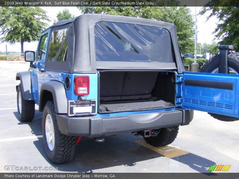Surf Blue Pearl Coat / Dark Slate Gray/Medium Slate Gray 2009 Jeep Wrangler X 4x4