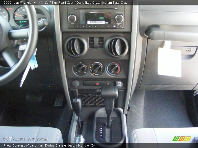 Surf Blue Pearl Coat / Dark Slate Gray/Medium Slate Gray 2009 Jeep Wrangler X 4x4