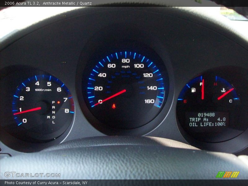 Anthracite Metallic / Quartz 2006 Acura TL 3.2