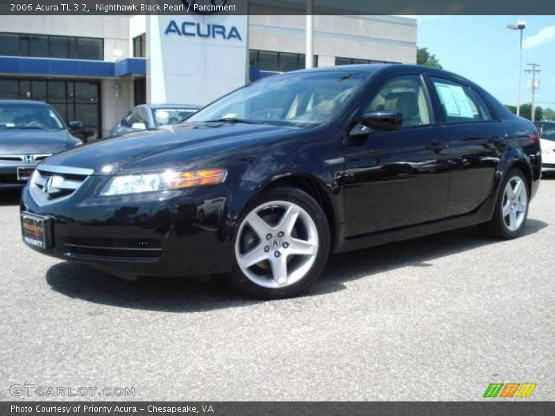 Nighthawk Black Pearl / Parchment 2006 Acura TL 3.2