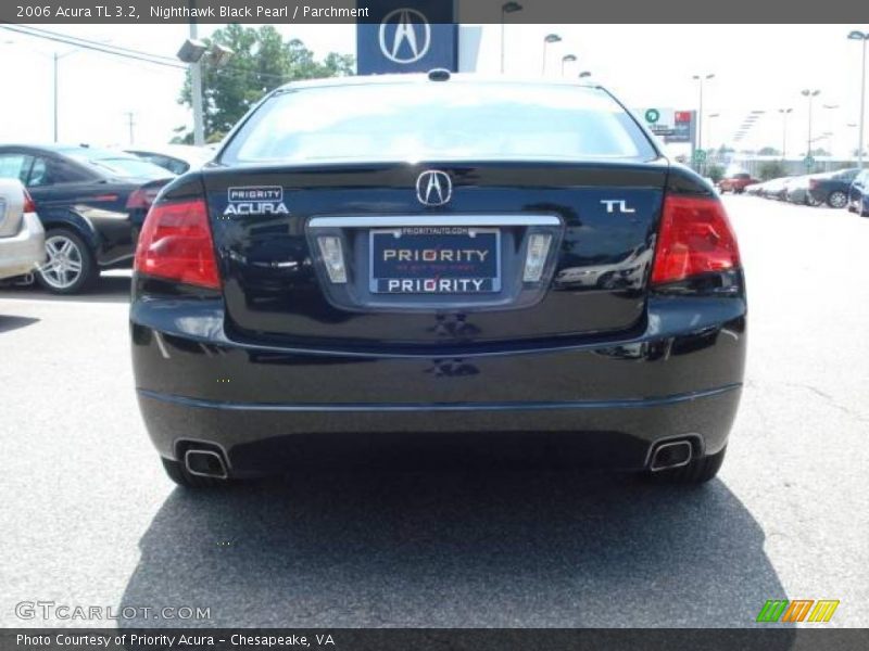 Nighthawk Black Pearl / Parchment 2006 Acura TL 3.2