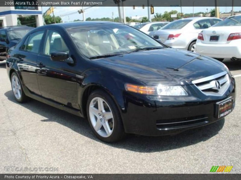 Nighthawk Black Pearl / Parchment 2006 Acura TL 3.2