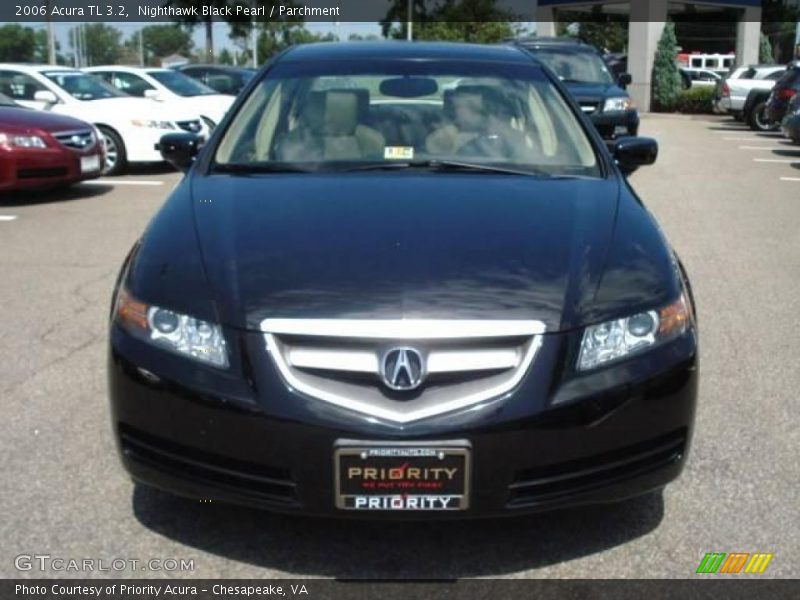 Nighthawk Black Pearl / Parchment 2006 Acura TL 3.2