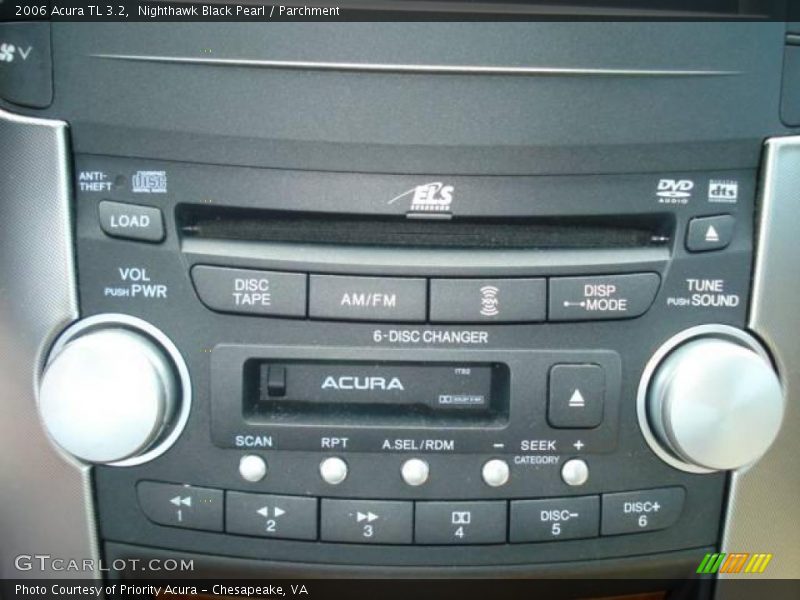 Nighthawk Black Pearl / Parchment 2006 Acura TL 3.2